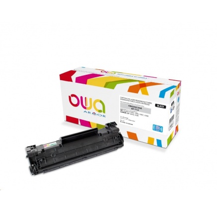 OWA Armor toner pro HP Laserjet P1005, 1006, 1007, 1008, 2500 Stran, CB435A JUMBO, černá/black