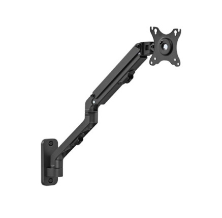 BAZAR - GEMBIRD Držák monitoru na stěnu MA-WA1-02, naklápěcí, až do 27” a 7kg, černý, poškozený obal