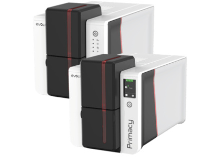 Evolis Primacy 2 Duplex, Go Pack dual sided, single sided, 12 dots/mm (300 dpi), USB, Ethernet, red