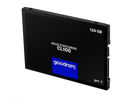 GOODRAM SSD CL100 Gen.3 120GB, SATA III, 2.5", (R:500/W:360MB/s)