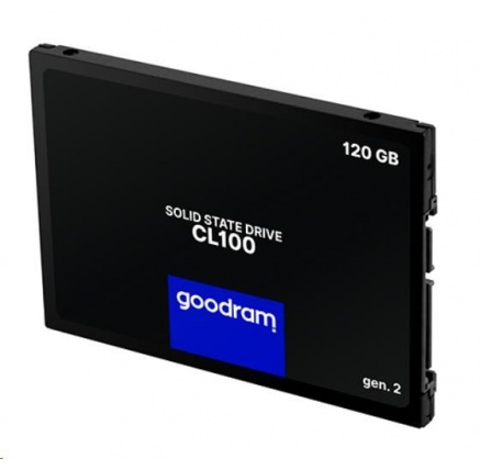 GOODRAM SSD CL100 Gen.3 120GB, SATA III, 2.5", (R:500/W:360MB/s) GOODRAM SSD CL100 Gen.3 120GB, SATA III, 2.5", (R:500/W:360MB/s)