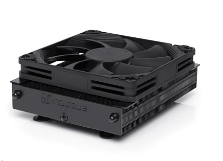 NOCTUA Chladič CPU NH-L9a-AM4 CH.BK, 1x 92mm, AM4, černá