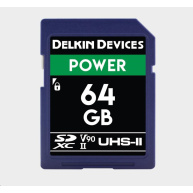 Delkin SD Power 2000X UHS-II U3 (V90) R300/W250 64GB