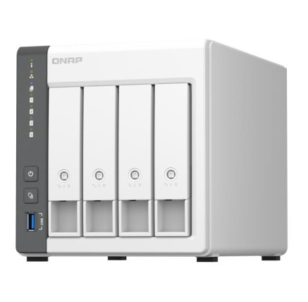 QNAP TS-433-4G (4C/CORTEX-A55/2GHz/4GBRAM/4xSATA/1xGbE/1x2,5GbE/2xUSB2.0/1xUSB3.2)