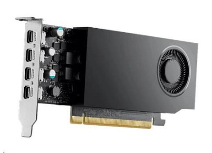 DELL NVIDIA RTX A1000 8 GB GDDR6 half height PCIe 4.0x8 4 mDP Graphics Card DELL NVIDIA RTX A1000 8 GB GDDR6 half height PCIe 4.0x8 4 mDP Graphics Card