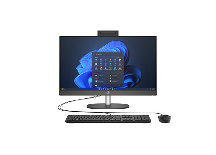 HP AIO ProOne 245 G10 AiO 23.8 NT Ryzen 3 7320U,8GB,512GB,Radeon 610M,WiFi 6+BT,klávesnice a myš,90W, bílá,HDMI,Win11Pro