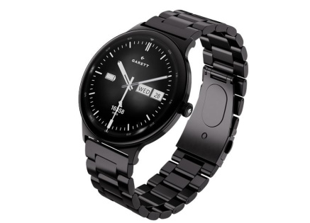 Garett Smartwatch Quantum Black Steel