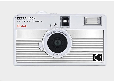 Kodak EKTAR H35N Camera Striped Silver Kodak EKTAR H35N Camera Striped Silver