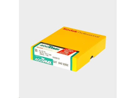 Kodak T-Max 400 4x5 50 Sheets