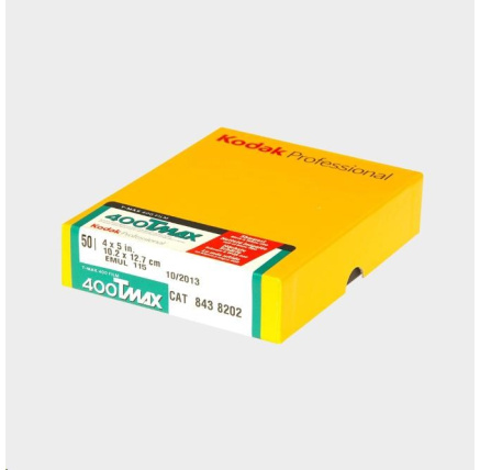 Kodak T-Max 400 4x5 50 Sheets