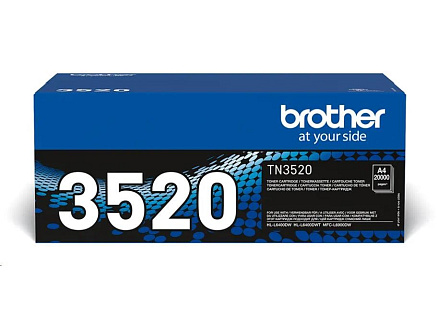 BROTHER Toner TN-3520 ( HL-L6400DW,MFC-L6900DW, 20 000 str. A4)