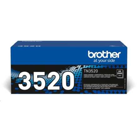 BROTHER Toner TN-3520 ( HL-L6400DW,MFC-L6900DW, 20 000 str. A4) BROTHER Toner TN-3520 ( HL-L6400DW,MFC-L6900DW, 20 000 str. A4)