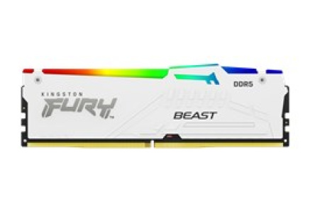 KINGSTON DIMM DDR5 32GB 5600MT/s CL36 FURY Beast Bílá RGB EXPO KINGSTON DIMM DDR5 32GB 5600MT/s CL36 FURY Beast Bílá RGB EXPO