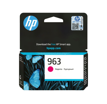HP 963 Magenta Original Ink Cartridge (700 pages)