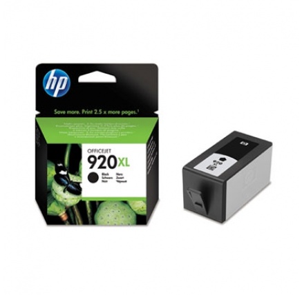 HP 920XL Black Ink Cart, 49 ml, CD975AE