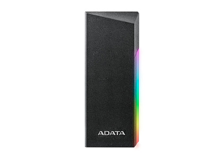 ADATA Externí box pro M.2 EC700G, USB-C 3.2 Gen 2, M.2 2230 / 2242 / 2280, RGB, černá ADATA Externí box pro M.2 EC700G, USB-C 3.2 Gen 2, M.2 2230 / 2242 / 2280, RGB, černá