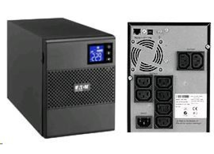 Eaton 5SC 1000i, UPS 1000VA / 700W, 8 zásuvek IEC, LCD