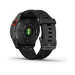Garmin fenix 7s Solar, Gray/ Black Silicone Band, EU