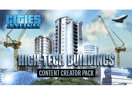 Cities: Skylines - Content Creator Pack: High-Tech Buildings (PC) klíč Steam