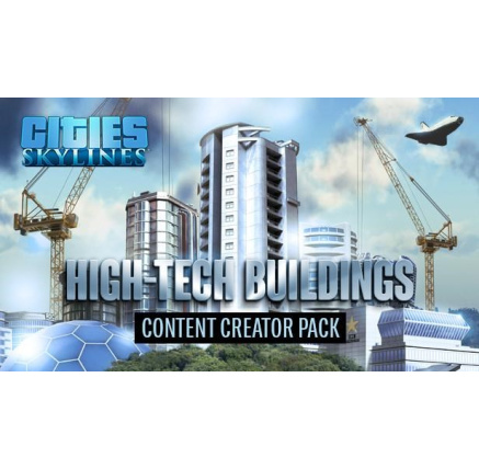 Cities: Skylines - Content Creator Pack: High-Tech Buildings (PC) klíč Steam Cities: Skylines - Content Creator Pack: High-Tech Buildings (PC) klíč Steam