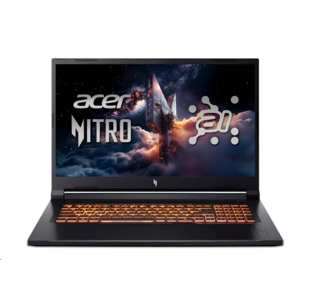 ACER NTB Nitro V 17 AI (ANV17-41-R3YC),R7-260,17.3"FHD,16GB,1TB SSD,RTX 4050,W11H,Black