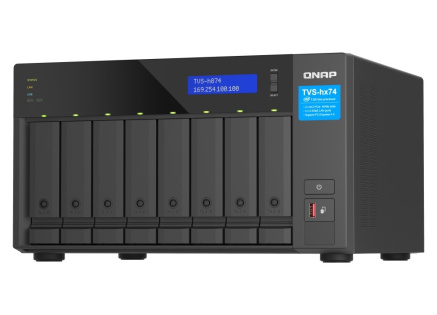 QNAP TVS-h874-i7-32G (12C/i7/32GBRAM/8xSATA/2x2,5GbE/2xM.2/3xUSB3.2/1xHDMI/2xPCIe)