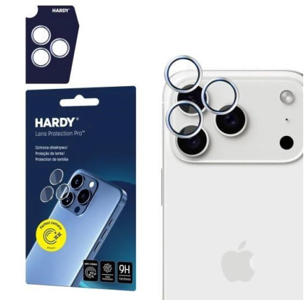 3mk HARDY Lens Protection Pro pro Apple iPhone 17 Pro /17 Pro Max Silver 3mk HARDY Lens Protection Pro pro Apple iPhone 17 Pro /17 Pro Max Silver