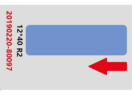 Niimbot štítky RP 12x40mm 155ks Blue pro D11 a D110
