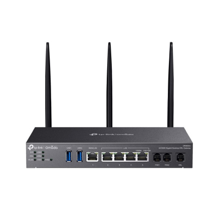 TP-Link DR3650V OMADA ADSL/VDSL gateway (AX3000,3xRJ11(2xFXS,1xDSL),2,4GHz/5GHz,1xGbELAN/WAN,4xGbE,2xUSB3.0) TP-Link DR3650V OMADA ADSL/VDSL gateway (AX3000,3xRJ11(2xFXS,1xDSL),2,4GHz/5GHz,1xGbELAN/WAN,4xGbE,2xUSB3.0)