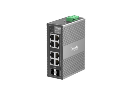 TP-Link OMADA průmyslový switch IES208G (6xGbE,2xGbE/SFPcombo,DIN,IP40,fanless)