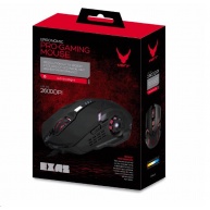 PLATINET herní myš VARR Gaming Mouse LED, 800-1200-1600-2600 DPI, USB, black/černá