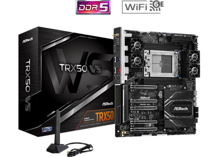 ASRock MB Sc sTRX5 TRX50 WS, AMD TRX50, 4xDDR5, E-ATX