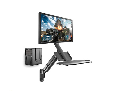 Nástěnný 3D polohovací držák monitoru a Pc Fiber Mounts M8C38