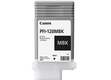 Canon Cartridge PFI-120 matná černá, 130ml, pro iPF TM200, TM205, TM300, TM305