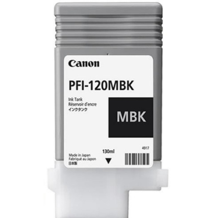 Canon Cartridge PFI-120 matná černá, 130ml, pro iPF TM200, TM205, TM300, TM305