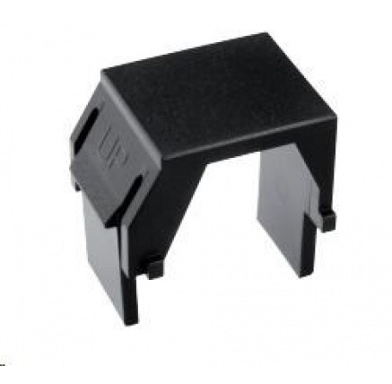 Solarix Keystone záslepka do modulárních patch panelů nebo zásuvek černá / 10ks SXKJ-0-BK Solarix Keystone záslepka do modulárních patch panelů nebo zásuvek černá / 10ks SXKJ-0-BK