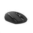 ACER Myš, Wireless mouse MX202 Black - RF 2.4 GHz dongle, DPI 1000/1200/1600, 6 tlačítek