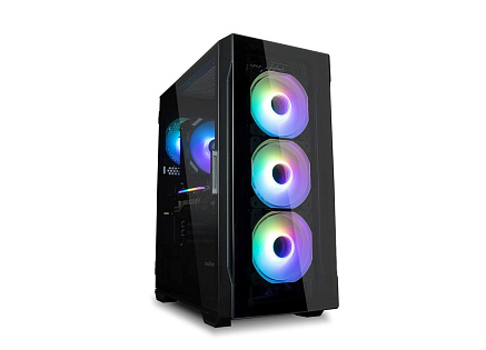 ZALMAN case I3 NEO TG, Mid Tower, ATX, 2xUSB 3.0, 1xUSB 2.0, 4x 120mm RGB Fan, černá