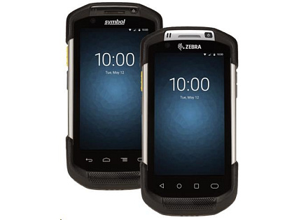 Zebra TC75x, 2D, USB, BT, Wi-Fi, 4G, NFC, GPS, micro SD, Android