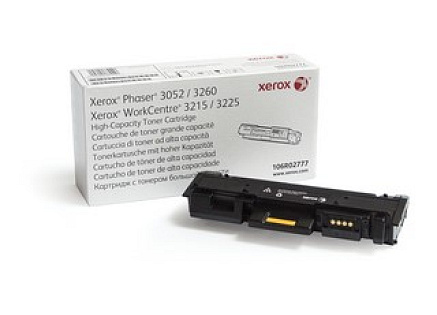 Xerox toner pro Phaser 3052, 3260, WorkCentre 3215, 3225 High-Capacity Toner Cartridge (3000str, black) Xerox toner pro Phaser 3052, 3260, WorkCentre 3215, 3225 High-Capacity Toner Cartridge (3000str, black)