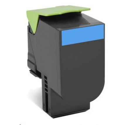 LEXMARK 802HC Cyan toner pro CX410/510 z programu Lexmark Return (3 000 stran) LEXMARK 802HC Cyan toner pro CX410/510 z programu Lexmark Return (3 000 stran)