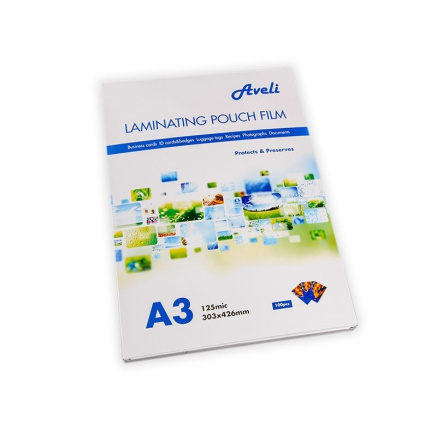 Laminovací kapsy A3/250 mic (2x125), lesklé