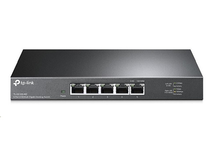 TP-Link switch TL-SG105-M2 (5x2,5GbE, fanless)