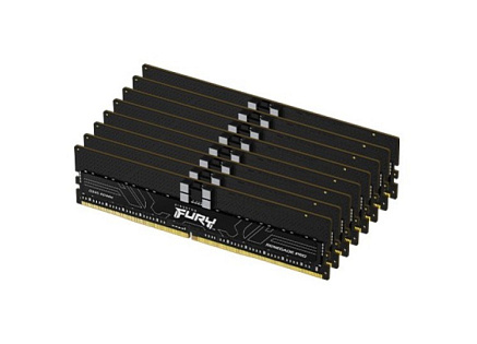 KINGSTON DIMM DDR5 128GB (Kit of 8) 5600MT/s CL28 ECC 1Rx8 FURY Renegade Pro EXPO