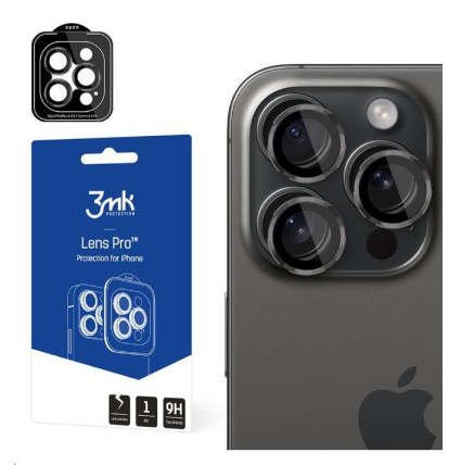 3mk Lens Protection Pro pro Apple iPhone 14 Pro / iPhone 14 Pro Max, grafitová 3mk Lens Protection Pro pro Apple iPhone 14 Pro / iPhone 14 Pro Max, grafitová