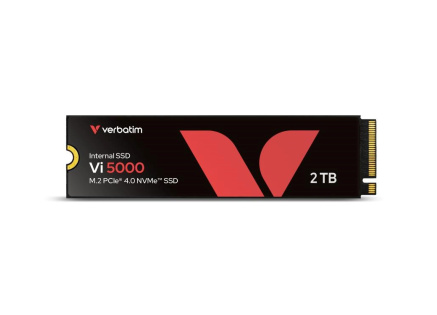 VERBATIM SSD Vi5000 Internal PCIe NVMe M.2 SSD 2TB , W 4300/ R 5000 MB/s