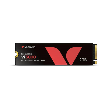 VERBATIM SSD Vi5000 Internal PCIe NVMe M.2 SSD 2TB , W 4300/ R 5000 MB/s