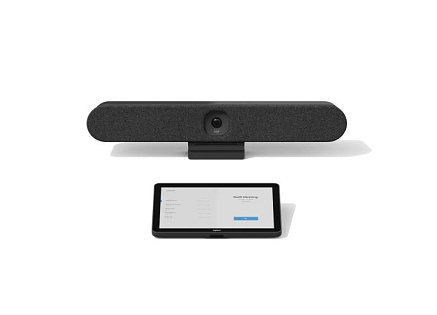 Logitech videokonferenční systém Rally Bar Huddle + TAP IP, šedá