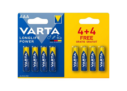 Varta LR03/4+4 Longlife POWER 4903