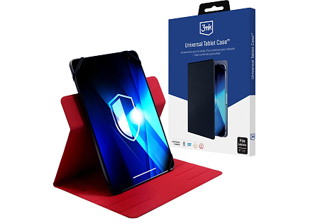 3mk ochranné pouzdro Universal Tablet Case pro tablety 9-11", Red 3mk ochranné pouzdro Universal Tablet Case pro tablety 9-11", Red